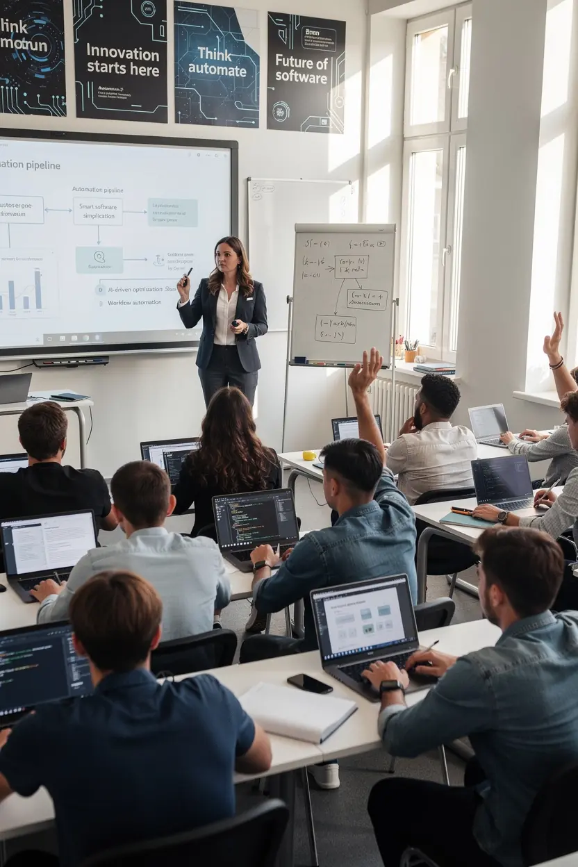 Strategic business meeting